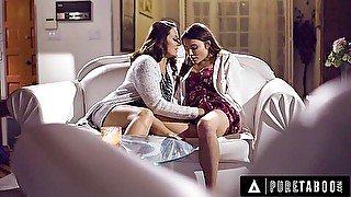Pure Porn Taboo Gives In To Her Milf Step With Honey Gold And Adria Rae