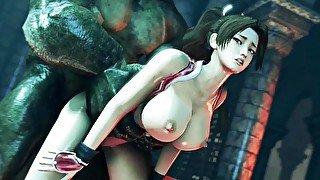 Secret Desires The story of a girl longing for hard anal from strong monsters. 3d animated hard porn