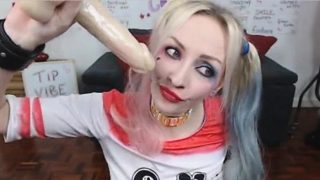 Harley Quinn Baseball Bat Ramming