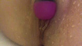 Latina gets horny and videotape herself masturbating 