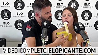 MILI ZANOTTI PRUEBA LA BANANA DE ELO PODCAST