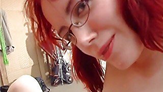 19yo redhead fucked by 2 guys