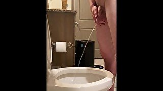 Wife Films Husband Peeing