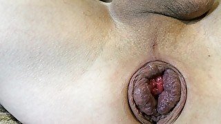 anal gape and rosebud with penis pump