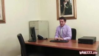 Sexy tits gets laid in the office