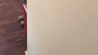 Spying on step-sister masturbating!!