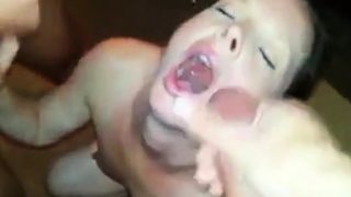 Double amateur BJ and cumshot