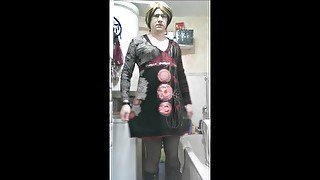 Patty Crossdresser Desigual dress