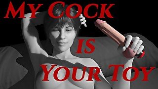 My Cock is your toy: Jill off instruction JOI for women