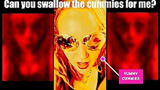 Feel his semen in your mouth sissy boi CEI countdown video version