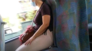 (Risky Public Bus) Amateur Blowjob from a Stranger!!!