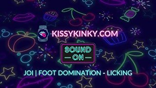 JOI - FOOT DOMINATION - LICKING