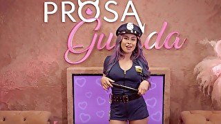 Punheta Guiada com Emme White Policial no Prosa Guiada