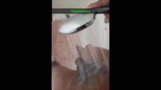 Quick Shower of me (Short SnapShat Video)