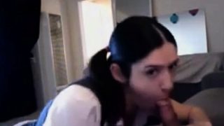 Teen Head #67 (Slut with Pigtails giving a good Mouthfuck)