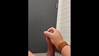 Masturbation in Walmart bathroom