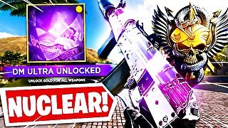 I DROPPED A NUCLEAR TO UNLOCK DM ULTRA in BLACK OPS COLD WAR! (BOCW Unlocking DM Ultra)