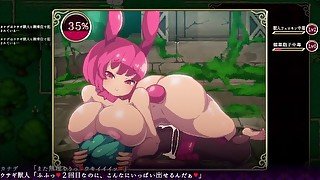 Mage Kanades Futanari Dungeon Quest gameplay and dating with furry bunnies