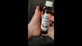 Coconut Oil Foot Massage