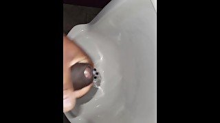 Bathroom Masturbation