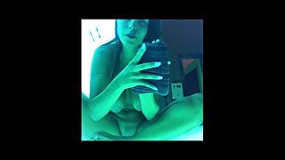 Squirting in the tanning bed