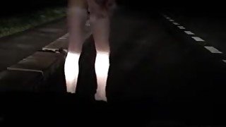 Flashing little ass