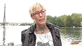 GERMAN SCOUT - THIN PAINTED MUVA VICKY I PICKUP ROUGH FUCK IN BERLIN I RIM AND THROAT I PREMIUM 1