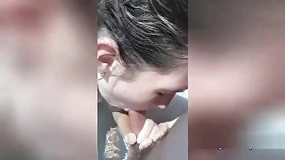 Tinder Girl Sucking My Cock In My Pool