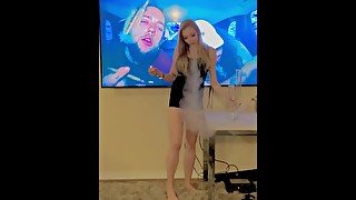 420 CANNABIS SMOKER BOOTY SHORTS BABE SMOKES MULTIPLE BONGS TO SUICIDE BOYS VIDEO  BLONDE BUNNY