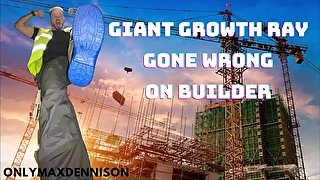 macrophilia - giant growth ray gone wrong on Builder