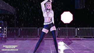 [MMD] Hyolyn - Say My Name Ahri Sexy Kpop Dance League of Legends 4K 60FPS