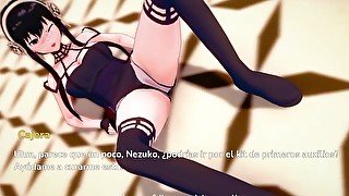 CONTEMPLANDO LAS BELLAS MEJILLAS DE YOR FORGER - MY HENTAI FANTASY - CAP 24