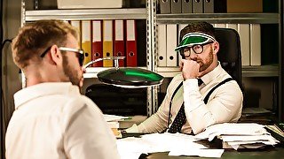 Dude's tight bum gets pounded by an accountant