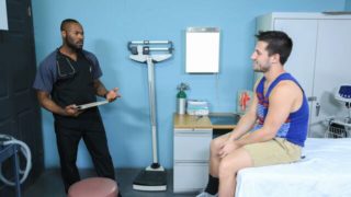 Interracial anal in the examination room (Noah Donovan, Alex Gray)