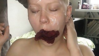 Cover full Vilu's face with my cum