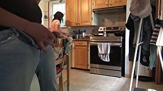 Iranian Milf Irani Jadid In Kitchen سکس با زن جنده همسایه امیر توروخدا بزار برم