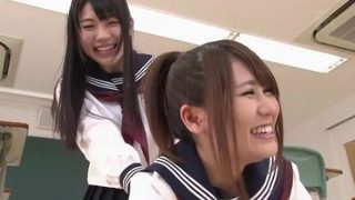 Cunnilingus porn video featuring Aiku Sudo and Honoka Hoshino