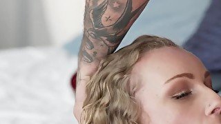 Private.com - Lingerie Angel Emily Squirts While Ass Fucked!