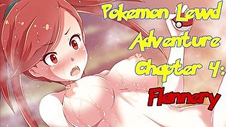 Pokémon Lewd Adventure Ch 4: Flannery (Hot Spring)