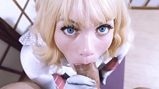 Emma Spider Gwen Debut With A Eye Contact Pov Blowjob - Part 1