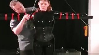 Kinky Milf Gets Tied And Cunt Inspected