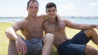 Gay barebacking session with Gary & Tanner