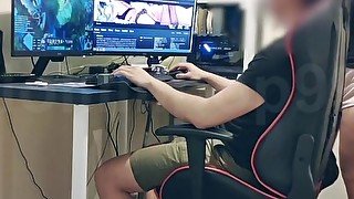 Loliiiiipop99 - Horny Asian Babe Wants Cock and Interrupts My League of Legends Game- Sub