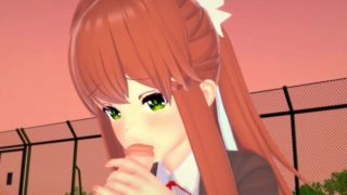 DDLC JUST MONIKA FANCY HAPPY ENDING 3D HENTAI