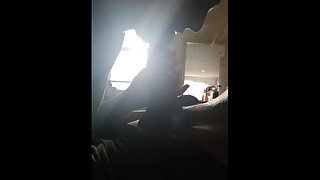 Black cock blowjob