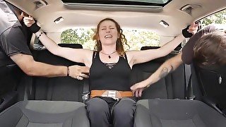 Car Tickling Session With Kinky Milf