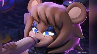 Five Nights At Freddys Hentai Compilation FOXY! very HOT p2