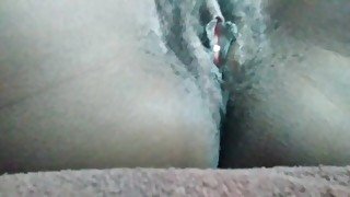 Hair pussy creampie