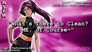 【NSFW Bleach Audio RP】 You Agree to Help Clean Up Yoruichi's Hot & Sweaty Body~ 【F4M】