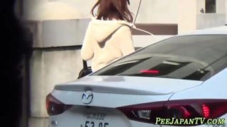 Kinky japanese teens pee